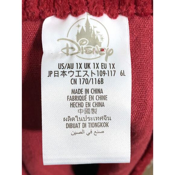 Disney Pixar Turning Red Corduroy Button Front Skirt Womens Plus 1X Panda Mei - Picture 5 of 7